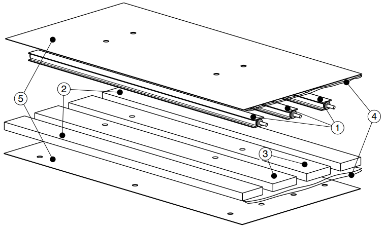 Optimizing Thermal Management: An Evaluation of Embedded Aluminum-Ammonia Heat Pipes Honeycomb Sandwich Panel as a Heat Sink for Satellite Use
