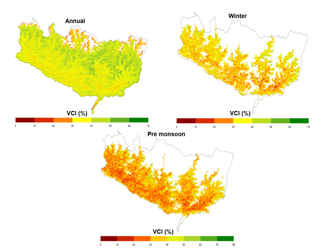 Assessing Drought Pattern Through Satellite Based Observation in the Koshi River Basin, Nepal
