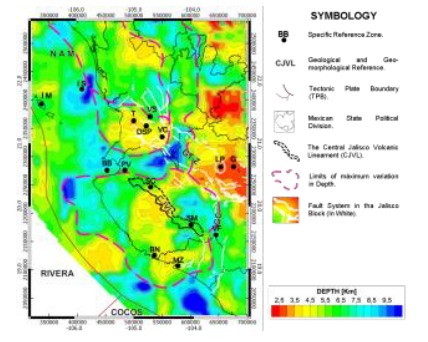 Volcanism and Curie Isotherm Distribution in the Jalisco Block, Mexico