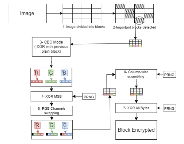 Selective Color Image Encryption Based on MSB and Sensitive Bits