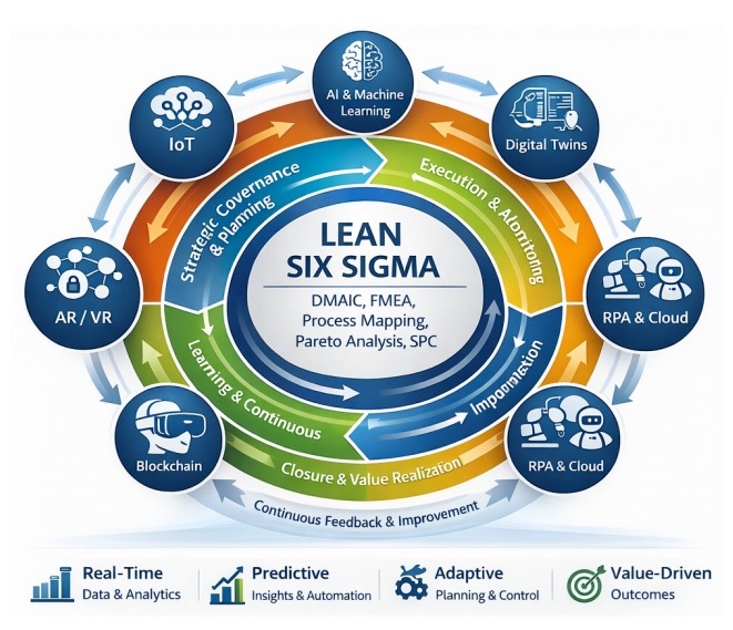Optimizing Project Management through Lean Six Sigma and Industry 4.0: A Review, Gap Analysis, and Conceptual Mapping for Project Management 4.0