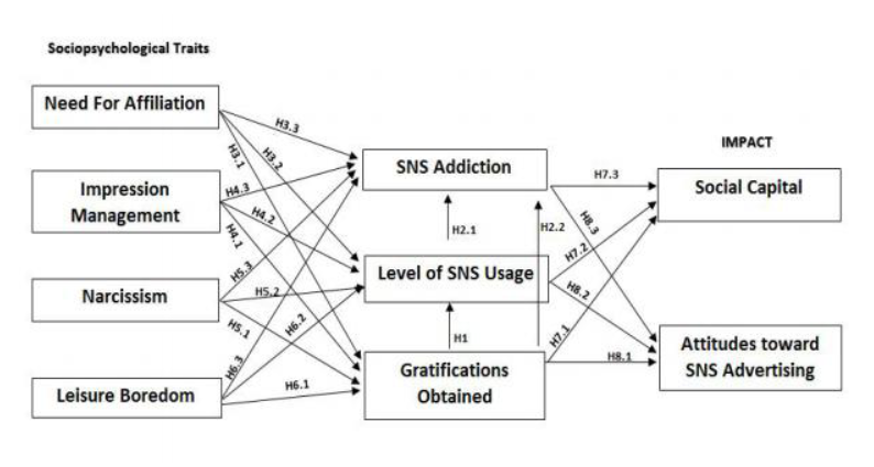 A Sociopsychological Approach to Millennials Attitudes on Social Networking Sites